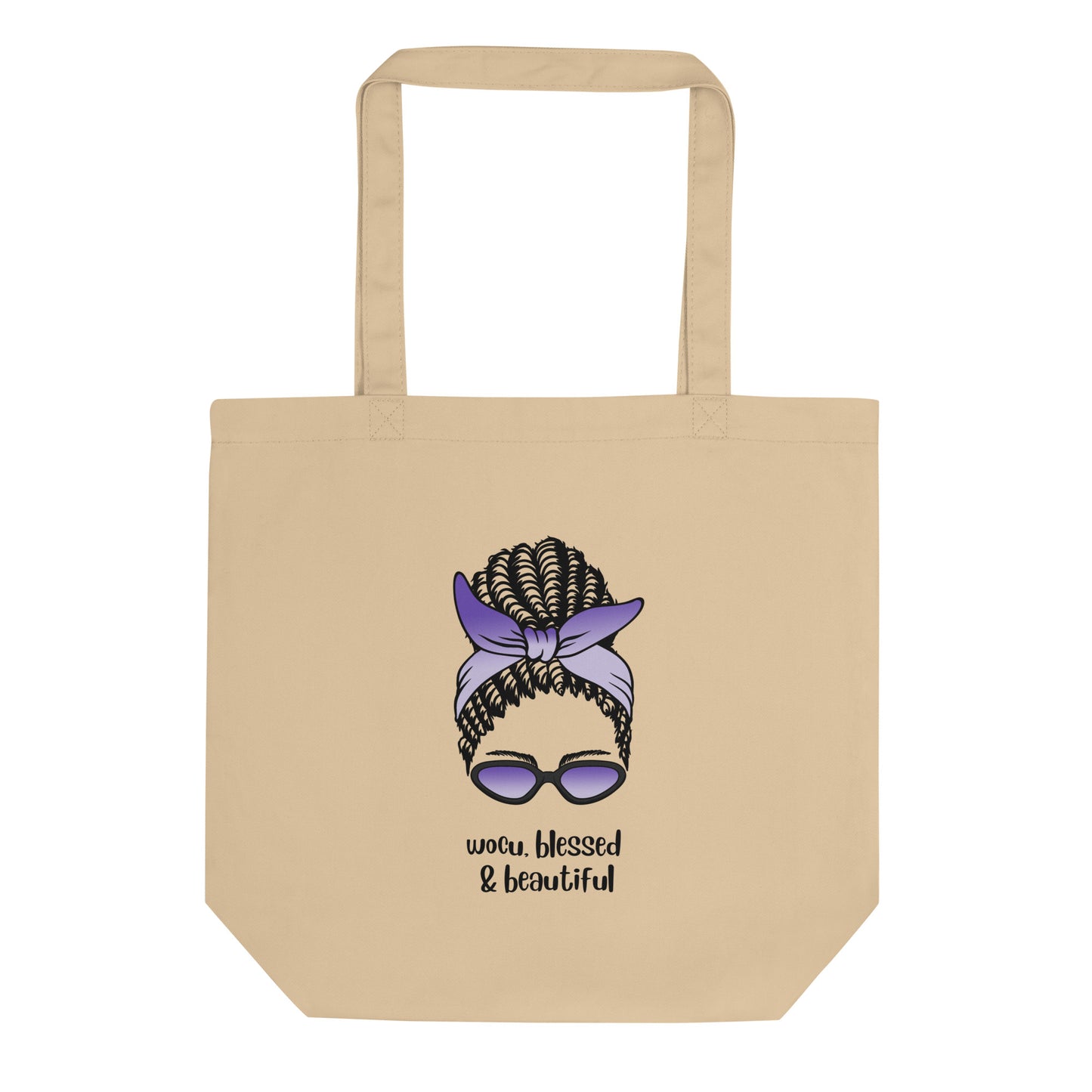 "WOCU, Blessed & Beautiful" Eco Tote Bag