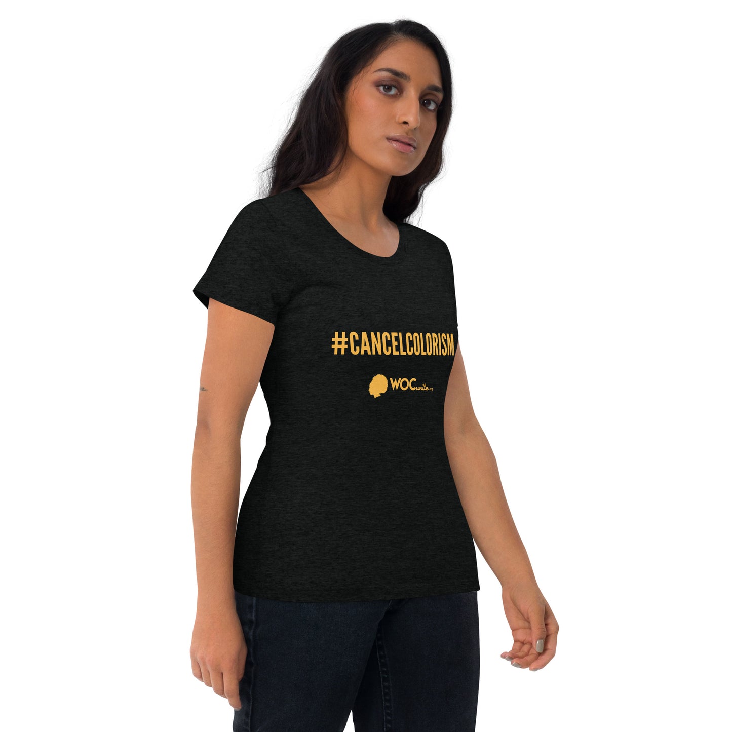 "#CancelColorism" Short sleeve t-shirt